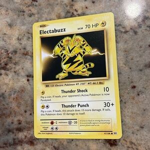 Electabuzz 2016 Pokemon card 41/108